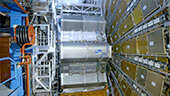Still image of The CERN Atlas detector in Geneva, Switzerland