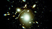 Chasing Einstein A graphical depiction of gravitational lensing