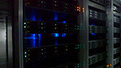 Chasing Einstein The data servers at the CERN ATLAS experiment